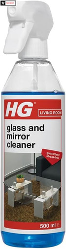 Glass cleaner and - glass,
