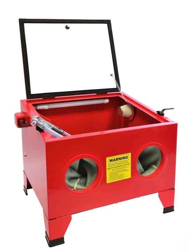 Hilka sand blasting cabinet - sand,