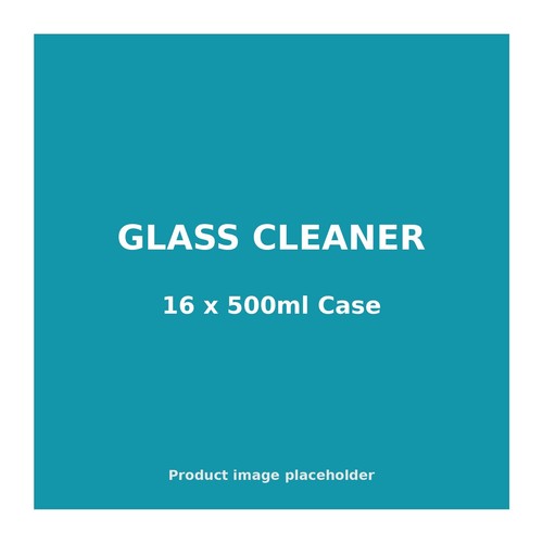 Glass cleaner 500ml case - glass,
